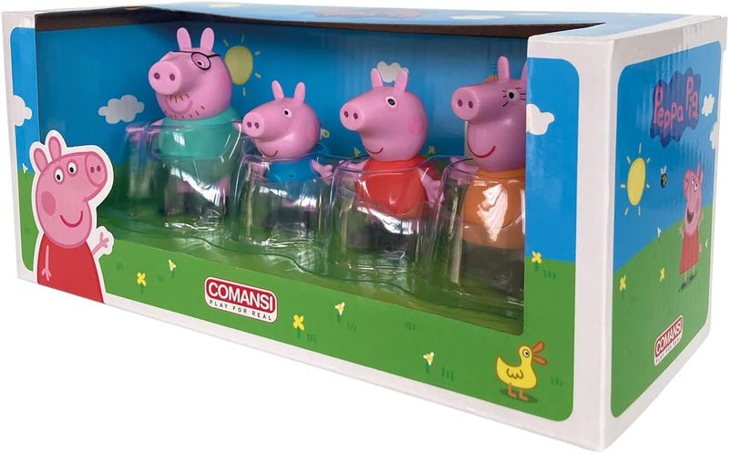 Comansi Peppa Pig Collection Set - 4 Figures: Peppa, George, Mama and Papa - Image 3